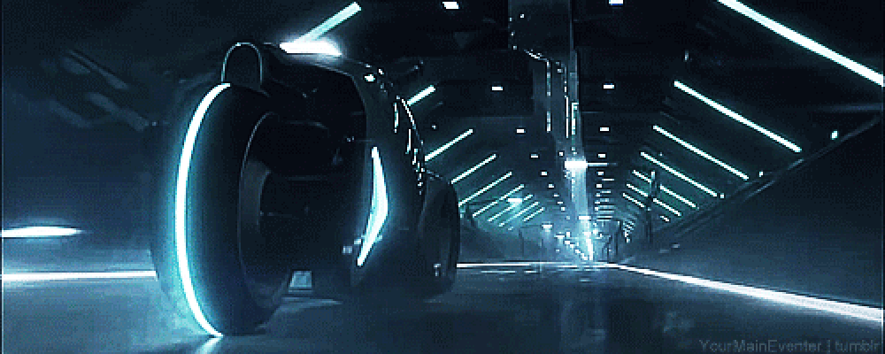 Tron Bike Tunnel